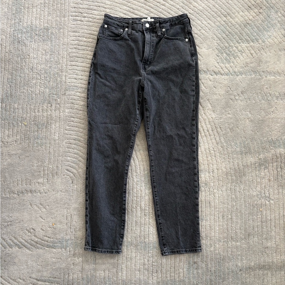 Madewell Dark Gray Women's Perfect Vintage Jeans